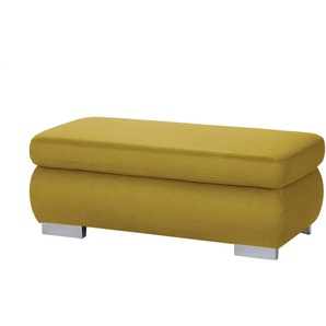 Lounge Collection XXL-Hocker  Kathrin ¦ grün ¦ Maße (cm): B: 129 H: 47 T: 64.0