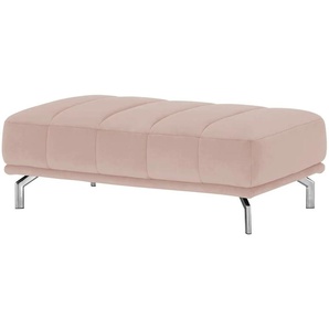 Lounge Collection XXL-Hocker  Sarina ¦ rosa/pink ¦ Maße (cm): B: 127 H: 43 T: 77.0