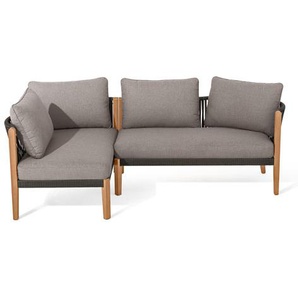 Lounge-Ecke mit Textilgeflecht