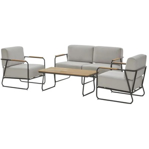 Lounge - Set Athen - beige - Materialmix | Möbel Kraft
