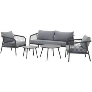 Lounge-Set Gibraltar - grau - Materialmix | Möbel Kraft