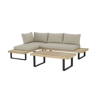 Lounge-Set  Kreta ¦ holzfarben