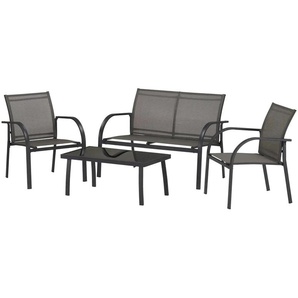 Lounge-Set  Pisa ¦ grau