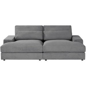 Lounge Sofa  Branna ¦ grau ¦ Maße (cm): B: 232 H: 88 T: 164