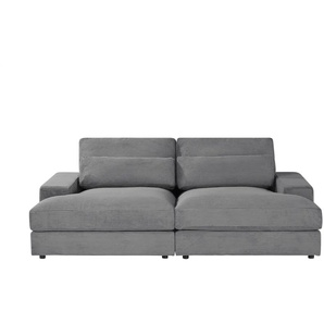 Lounge Sofa  Branna ¦ grau ¦ Maße (cm): B: 232 H: 88 T: 164.0