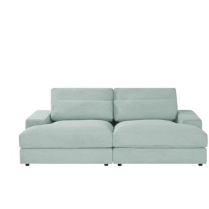 Lounge Sofa  Branna | grün | 232 cm | 88 cm | 164 cm |