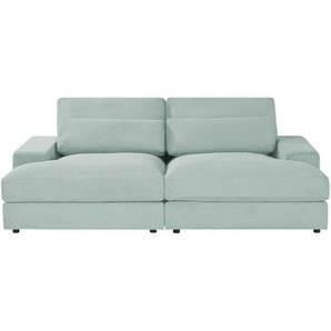 Lounge Sofa  Branna ¦ grün ¦ Maße (cm): B: 232 H: 88 T: 164.0