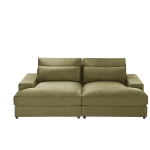 Lounge Sofa Branna - grün - Materialmix - 232 cm - 88 cm - cm 164,0 | Möbel Kraft