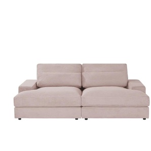 Lounge Sofa Branna - rosa/pink - Materialmix - 232 cm - 88 cm - cm 164,0 | Möbel Kraft