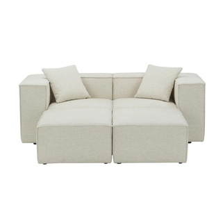Lounge Sofa  Trillo ¦ beige ¦ Maße (cm): B: 208 H: 73 T: 184.0