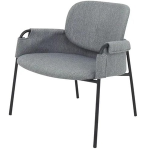 Lounge-Stuhl Wing ¦ grau ¦ Maße (cm): B: 70 H: 65 T: 69.0