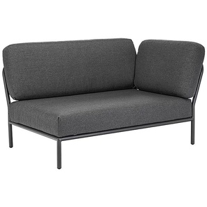 Loungeelement Level Houe grau, Designer Henrik Pedersen, 82x140x95 cm