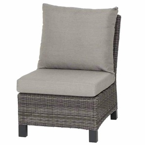 Loungemodul Siena Garden Corido Mittelteil Polyrattan charocal grey H16691