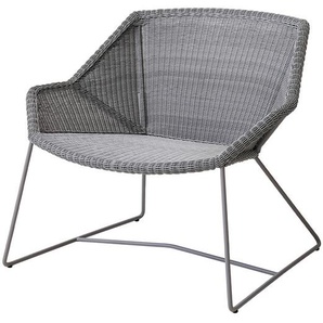 Loungesessel Breeze Cane-line hellgrau, Designer Christina Strand, Niels Hvass, 73x87x72 cm