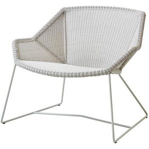 Loungesessel Breeze Cane-line weiß, Designer Christina Strand, Niels Hvass, 73x87x72 cm