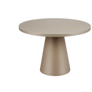 Love it Esstisch mit Glastischplatte Reflection ¦ creme ¦ Maße (cm): H: 76  Ø: 110