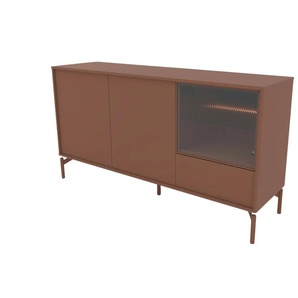 Love it Sideboard  Flumeri ¦ rot ¦ Maße (cm): B: 155 H: 83 T: 43.0