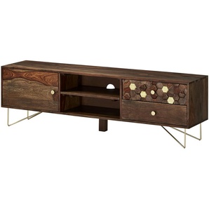 Love it TV- Lowboard  Mitsu ¦ holzfarben ¦ Maße (cm): B: 160 H: 48 T: 35.0