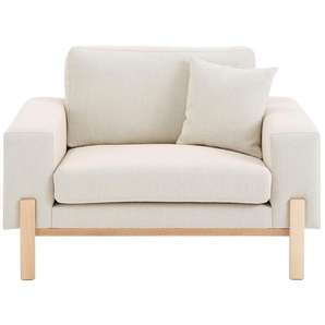 Loveseat OTTO PRODUCTS Hanne Sessel Gr. Baumwoll-/Leinenmi, B/H/T: 128 cm x 86 cm x 88 cm, beige XXL Sessel Sofas Verschiedene Bezugsqualitäten: Baumwolle, recyceltes Polyester