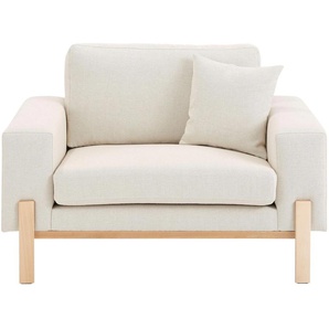 Loveseat OTTO PRODUCTS Hanne Sessel Gr. Baumwoll-/Leinenmix, B/H/T: 128 cm x 86 cm x 88 cm, beige XXL Sessel Sofas Verschiedene Bezugsqualitäten: Baumwolle, recyceltes Polyester