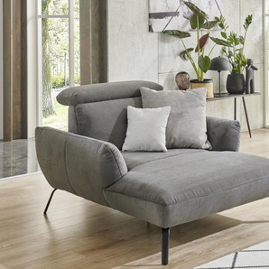 Loveseat Seattle Cord, anthrazit, grau