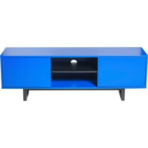 Lowboard ANDAS Sideboards Gr. B/H/T: 150 cm x 50 cm x 40 cm, bunt (schwarz, blau) Lowboards