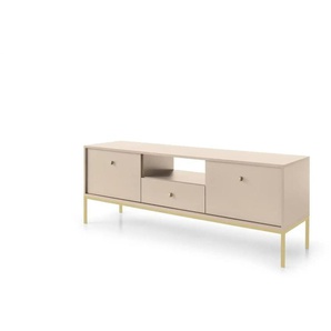 Lowboard Molly ¦ beige ¦ Maße (cm): B: 153,4 H: 56,2