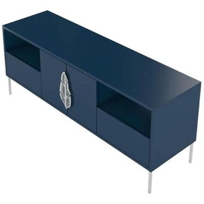 Lowboard  Merlin ¦ blau ¦ Maße (cm): B: 138 H: 60