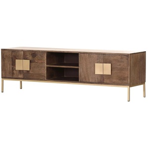 Lowboard - braun - Materialmix - 180 cm - 55 cm - cm 44,0 | Möbel Kraft