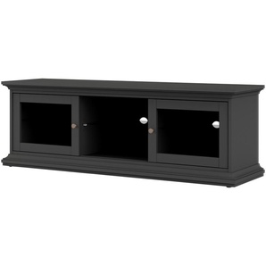 Lowboard  Chester ¦ schwarz ¦ Maße (cm): B: 149,4 H: 50,7 T: 41.6