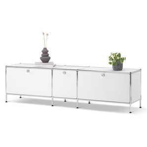 Lowboard »CN3« mit 3 Klappen, weiß