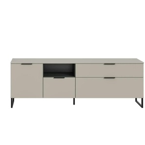 Lowboard - creme - Materialmix - 185 cm - 64 cm | Möbel Kraft