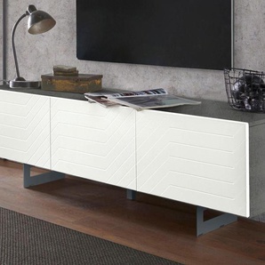 Lowboard DIVENTA ITACA Sideboards weiß (beton, weiß) Lowboards Breite 165 cm