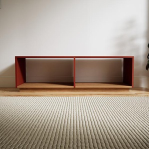 Lowboard Eiche - Designer-TV-Board: Hochwertige Qualität, einzigartiges Design - 151 x 46 x 47 cm, Komplett anpassbar