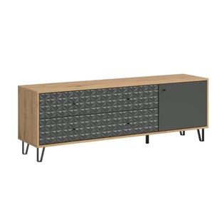 Lowboard  Prisma ¦ holzfarben ¦ Maße (cm): B: 164 H: 56