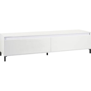 Lowboard INOSIGN Genio Sideboards Gr. B/H/T: 200 cm x 49,5 cm x 40 cm, weiß Lowboards Breite 200 cm, mit wendbare Blende
