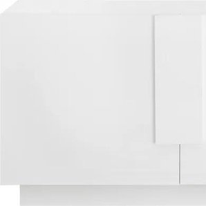 Lowboard INOSIGN Jupiter Sideboards Gr. B/H/T: 181 cm x 63 cm x 44 cm, weiß (weiß hochglanz lack) Lowboards Breite 181 cm mit 3 Türen
