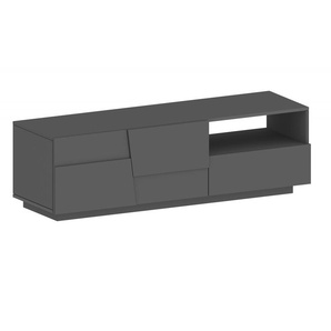 Lowboard INOSIGN Pongo Sideboards Gr. B/H/T: 150 cm x 46 cm x 44,2 cm, 1, schwarz (anthrazit matt) Lowboards