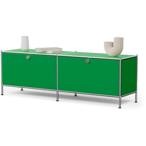 Lowboard Metall »CN3« mit 2 Klappenfächern, grün