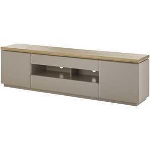 Lowboard  Brohl ¦ grau ¦ Maße (cm): B: 200 H: 57 T: 40.0