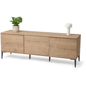 Lowboard »REET« mit Lamellenoptik