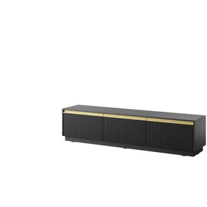 Lowboard  Roy ¦ schwarz ¦ Maße (cm): B: 181,5 H: 42