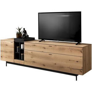 Lowboard  Style ¦ holzfarben ¦ Maße (cm): B: 228 H: 69 T: 50