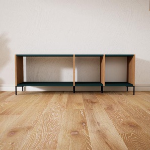 Lowboard Weiß - Designer-TV-Board: Hochwertige Qualität, einzigartiges Design - 154 x 52 x 34 cm, Komplett anpassbar