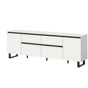 Lowboard  Tomasa ¦ weiß ¦ Maße (cm): B: 180 H: 64