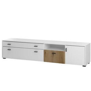 Lowboard  Hortuna ¦ weiß ¦ Maße (cm): B: 200 H: 44 T: 42.0