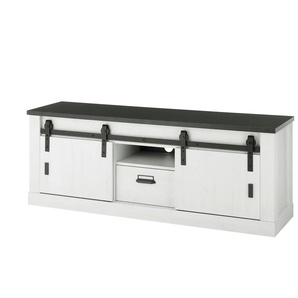Lowboard - weiß - Materialmix - 160 cm - 60 cm - cm 42,0 | Möbel Kraft