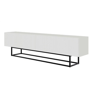 Lowboard - weiß - Materialmix - 175 cm - 46,5 cm | Möbel Kraft