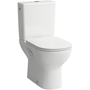 Lua Stand-WC, Abgang senkrecht, spülrandlos, - Laufen