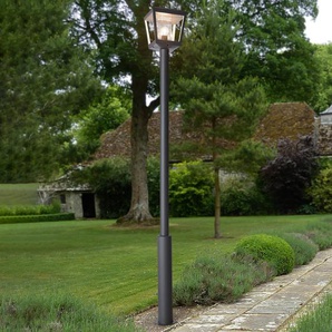 Lucande Außenleuchte Dunia, anthrazit, Metall, Höhe 220 cm 9618139